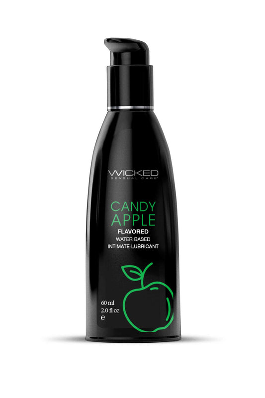Aqua Candy Apple Flavored Water Based Intimate Lubricant