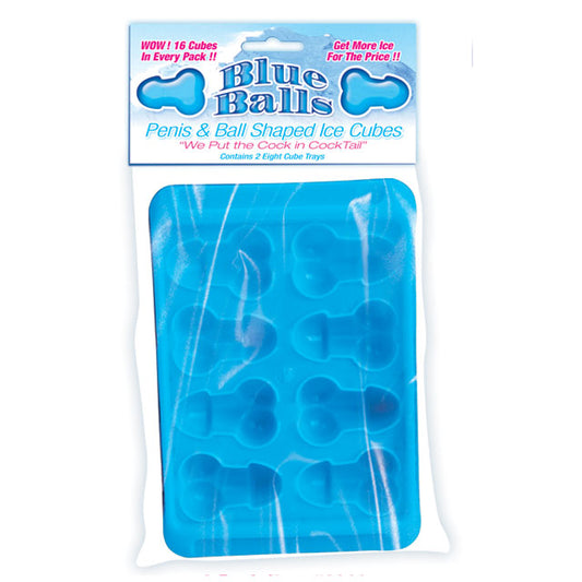 Blue Balls Penis Ice Tray 2 Pack
