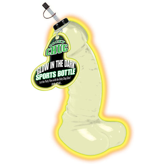 Dicky Chug Sports Bottle-Glow in the Dark