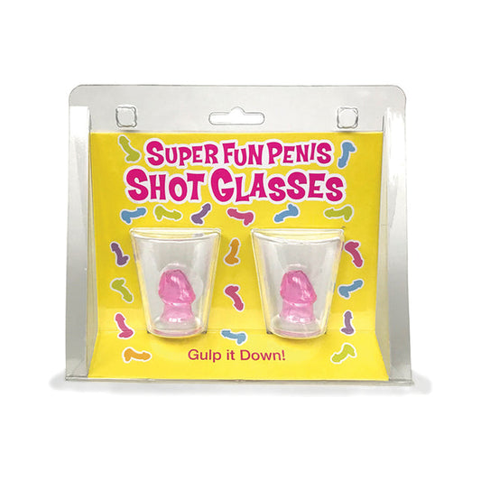 Super Fun Penis Shot Glasses 2pk