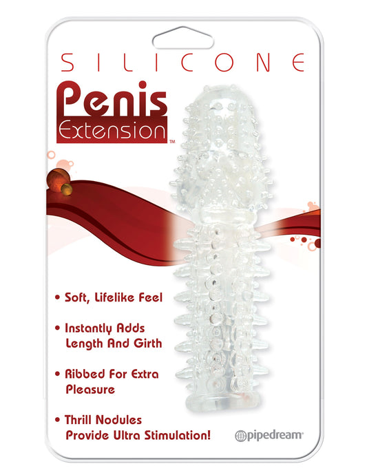 Pipedream Silicone Penis Extension Clear