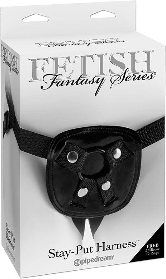 Pipedream Fetish Fantasy Series Adjustable Stay-Put Harness Black