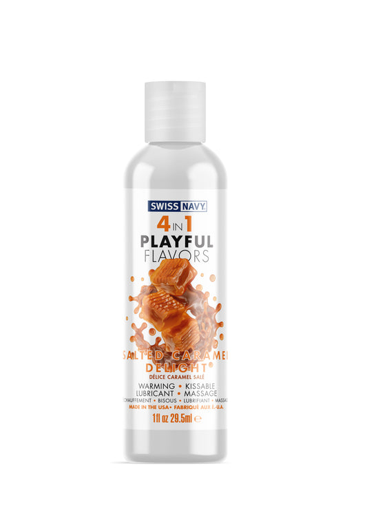 Swiss Navy 4-in-1 Playful Flavors Salted Caramel
