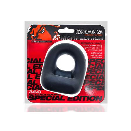 OxBalls 360 Dual-Use Cockring Plus+Silicone Special Edition Night - Ribbonandbondage
