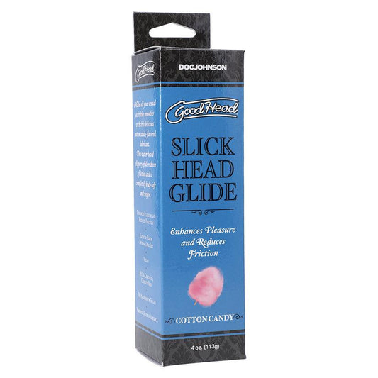 GoodHead Slick Head Glide - Cotton Candy 4oz - Ribbonandbondage