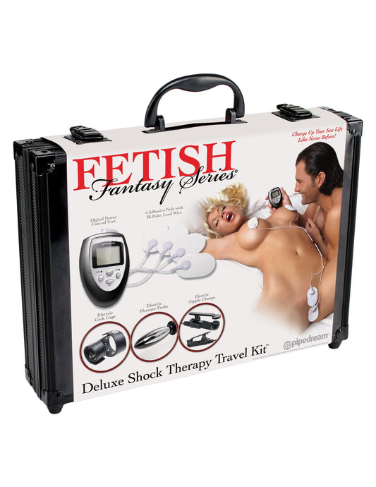 Fetish Fantasy Series Deluxe Shock Therapy Travel Kit - Ribbonandbondage