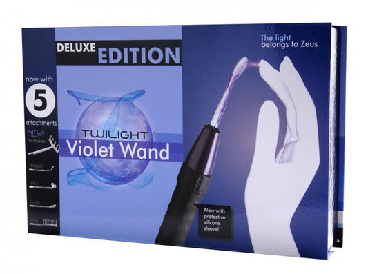 Zeus Deluxe Edition Twilight Violet Wand Kit - Ribbonandbondage