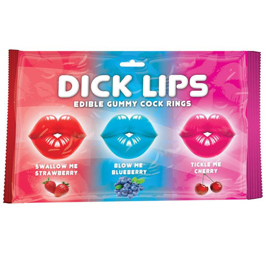 Dick Licks Edible Gummy Cock Rings - Ribbonandbondage