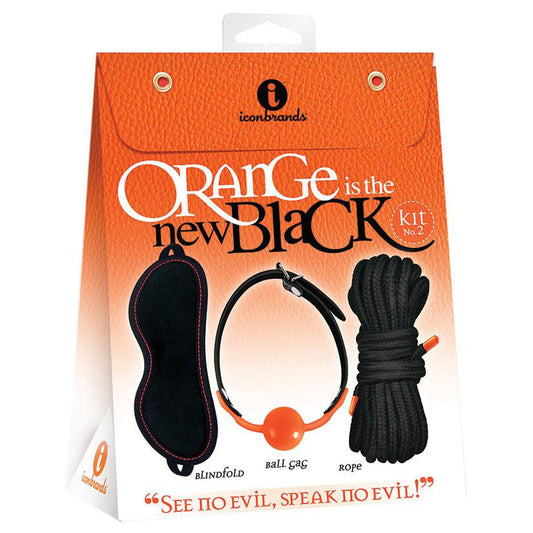 The 9's Orange Is The New Black Kit #2 See/Speak No Evil - Ribbonandbondage