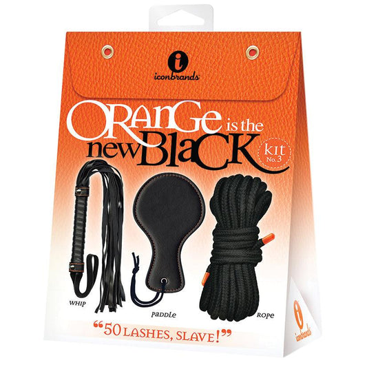 The 9's Orange Is The New Black Kit #3 50 Lashes Slave - Ribbonandbondage