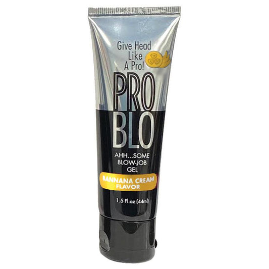 Problo Oral Pleasure Gel - Banana Cream - Ribbonandbondage