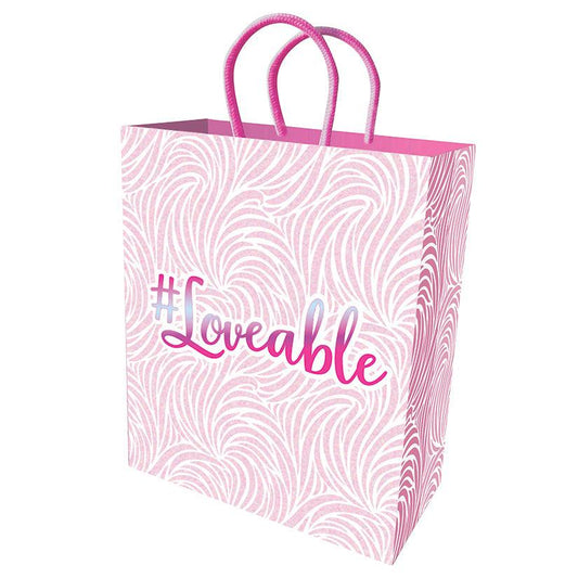 #Loveable Gift Bag - Ribbonandbondage