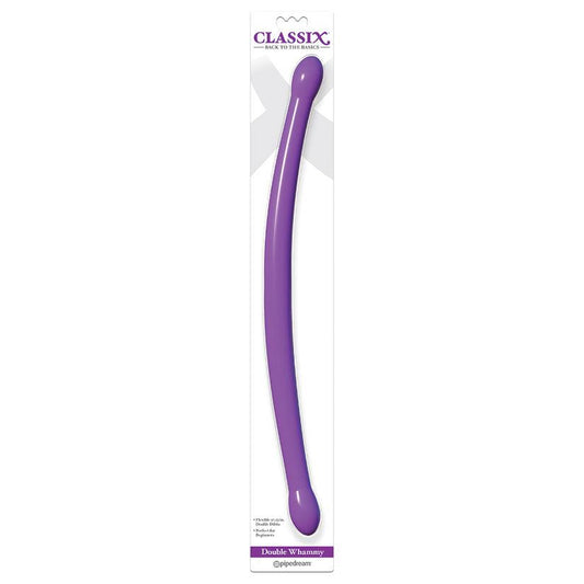 Classix Double Whammy - Purple - Ribbonandbondage