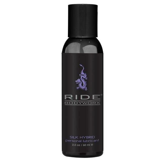 Sliquid Ride BodyWorx Silk Hybrid 2oz - Ribbonandbondage