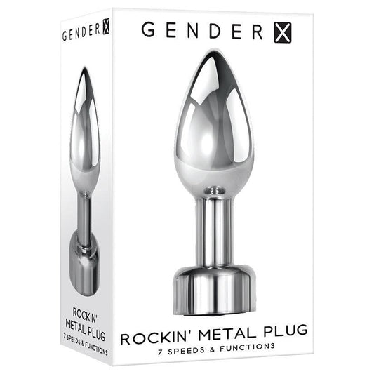 Gender X Rockin Metal Plug - Ribbonandbondage