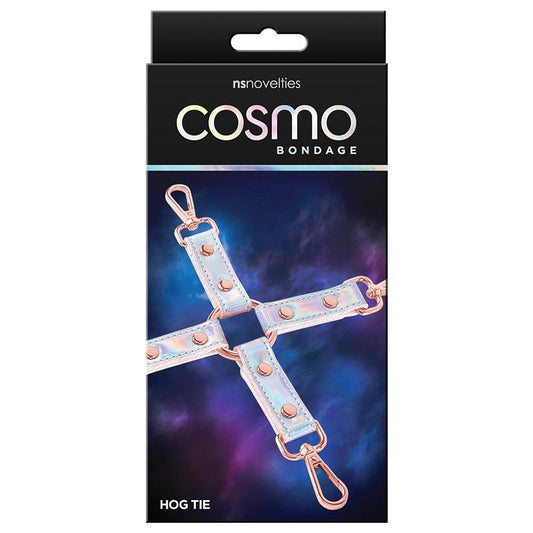 Cosmo Bondage Hogtie - Rainbow - Ribbonandbondage