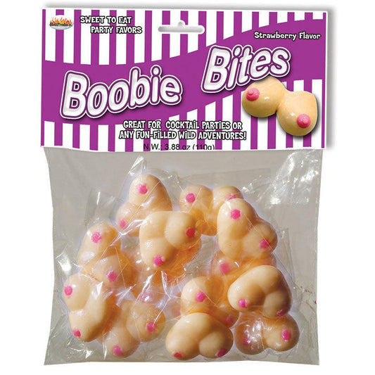 Boobie Bites - Strawberry - Ribbonandbondage